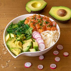 Poke Bowls Saumon Teriyaki